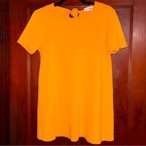 Yves Saint Laurent Vintage Marigold Yellow Knit Tunic Top Size M